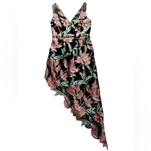 MARCHESA NOTTE***Floral Cocktail Evening Dress***US 6 $895